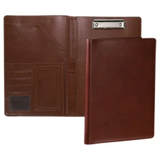 A4 Business Portfolio, Padfolio Organizer Legal Document Folder, Red