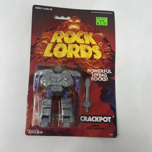 Crackpot Rock Lords 1986 Tonka GoBots Vintage Action Figure Sealed