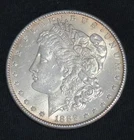 1889 P Morgan Bright BU gorgeous No Reserve $1 Silver Dollar US Coin
