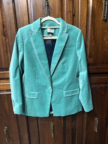 J.crew Collection Blazer Velvet Size  10