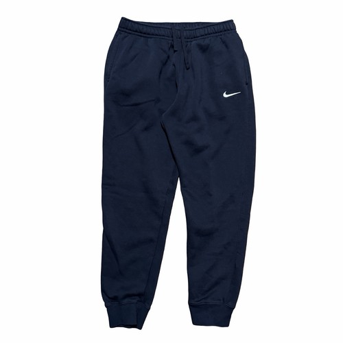 Mens Nike Micro Swoosh Essential Black Logo Jogger Sweatpants Size M