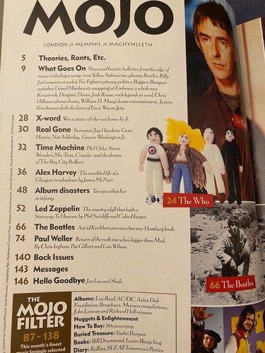 MOJO Musikmagazin 1997-2000 John Lennon Beatles AC/DC Janis Pink Floyd auswählen - Bild 34 von 43