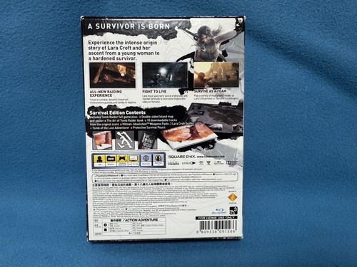 Tomb Raider Survival Edition Sony Playstation PS3 Asia Inglés Nuevo Precintado - Imagen 2 de 21