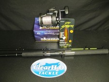 OKUMA MAGDA PRO MA-45DX 7' ROD PRE-SPOOLED LEADCORE COMBO 7 COLOR 27#