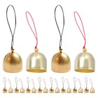  20 Stück Vintage-Glocken mit Seil zum Aufhängen zum Basteln – Weihnachtsglocken