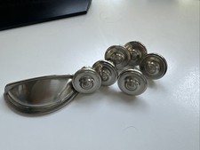 Howdens Polished Chrome Effect kitchen Handle and 8 knobs