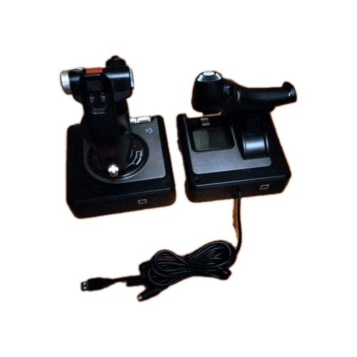 Logitech X52 Professional Flight Simulator Hotas Black - Picture 2 of 4