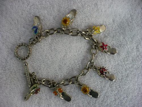  KN- COOKIE LEE CHARM PULSERA SANDALIA ZAPATOS (#15305)  - Imagen 1 de 8
