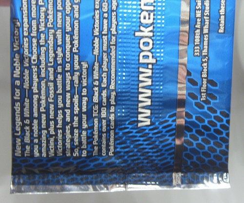 English Pokemon Black & White Noble Victories Sampling Pack Sealed Unopened - Picture 6 of 6