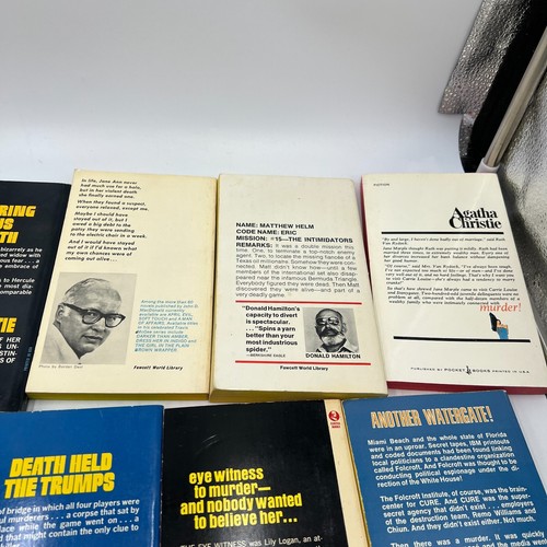 EUC LOT Vintage Sci Fi Destroyer Agatha Christie Thriller Mystery Paperback Book - Picture 10 of 17