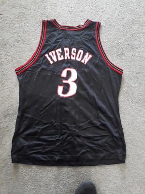 Men's Vintage Allen Iverson #3 Philadelphia 76ers Sixers
