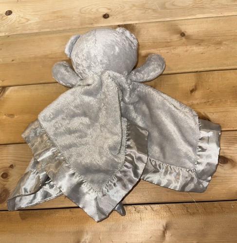 Baby Fanatic Pittsburgh Steelers Teddybär Lovey grau Satin Sicherheitsdecke - Bild 4 von 9