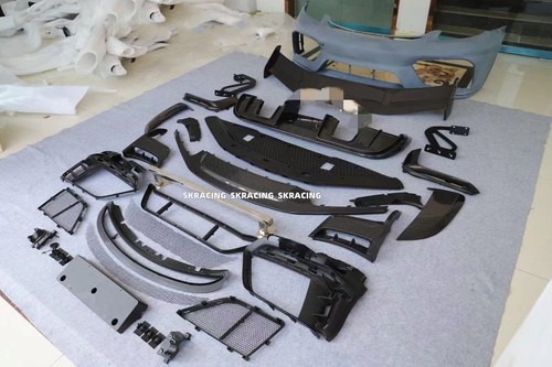 Kit de ala alerón con parachoques delantero para Porsche 718 982 Cayman Boxster - Imagen 3 de 13