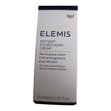 ELEMIS Peptide4 Eye Recovery Cream AM PM Revives Dark Shadows Hydrates .5oz NIB
