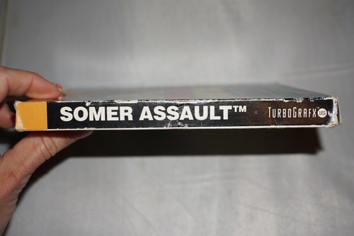 Somer Assault (Turbo Grafx 16 tg16) Complete in Box CIB Turbografx  - Picture 6 of 8