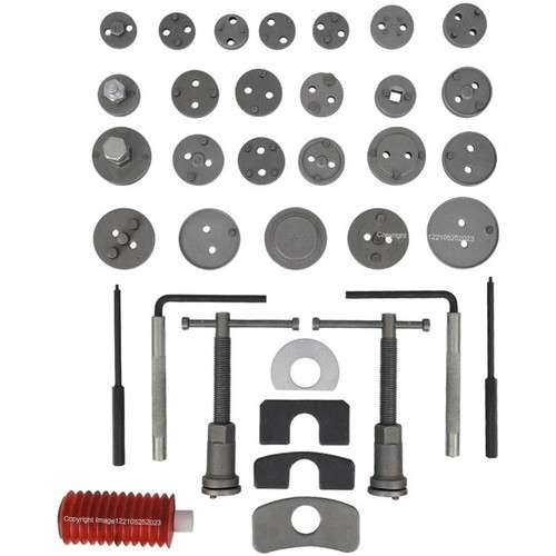 Brake Caliper Piston Rewind Wind Back Tool Kit Carbon Steel 35Pcs SWTOOL35. +M - Picture 9 of 13