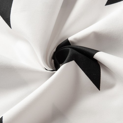 Well Stitched Star Duvet Cover and Pillow Sham Machine Washable Bedding Set - Bild 2 von 14