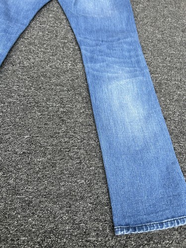 Wrangler Strangler Men's Denim Blue Jeans Skinny Leg Slim Fit Size 38 Zipper Fly - Picture 5 of 15