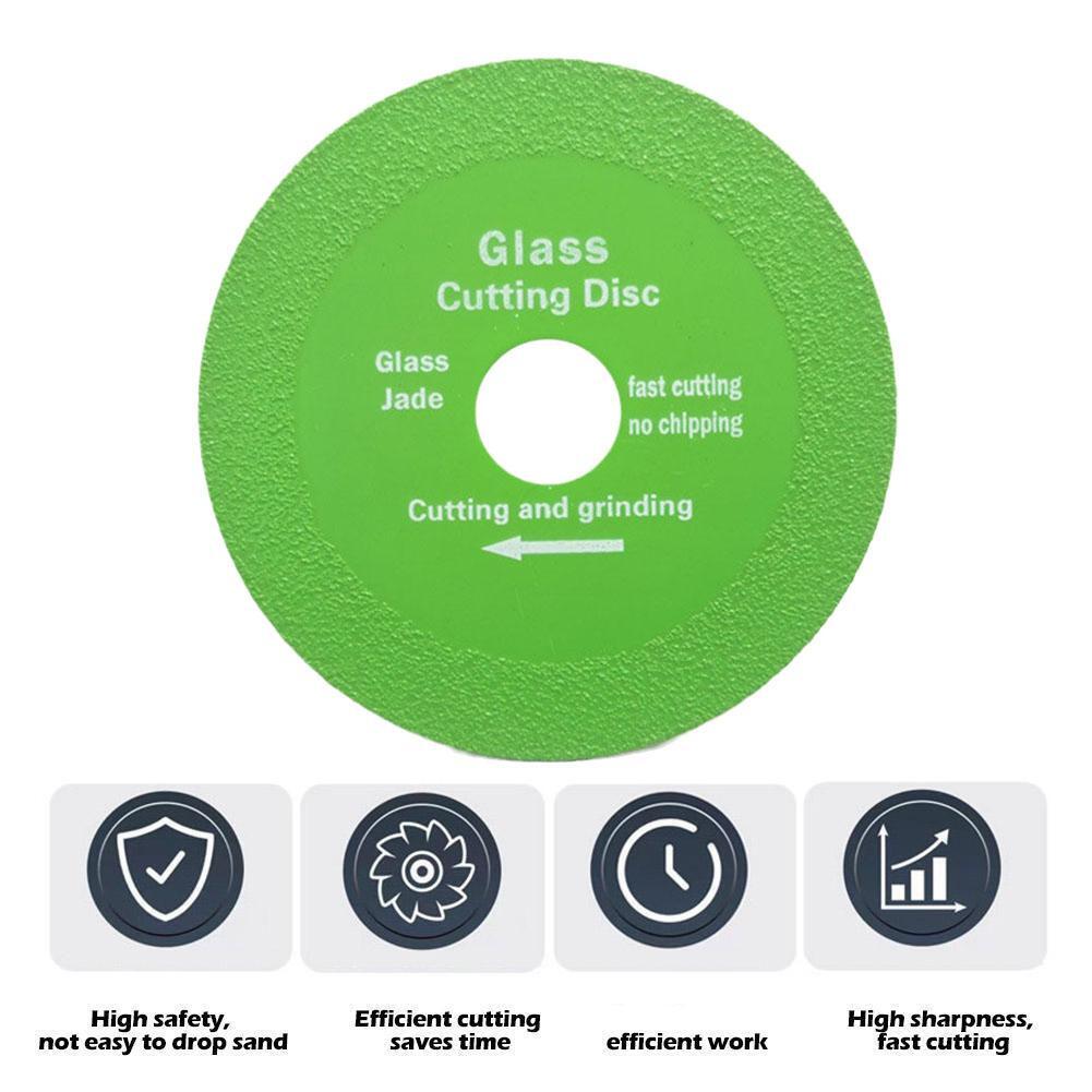 4inch Glass Ceramic Cutting Disc Thin Saw Wheel For Angle New Grinder U9Y1