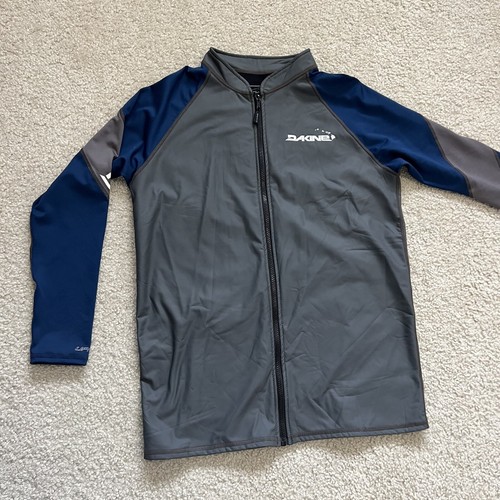 Dakine Waterman Division Full Zip Long Sleeve Shirt Men Sz Medium Surfing Water - Picture 4 of 16
