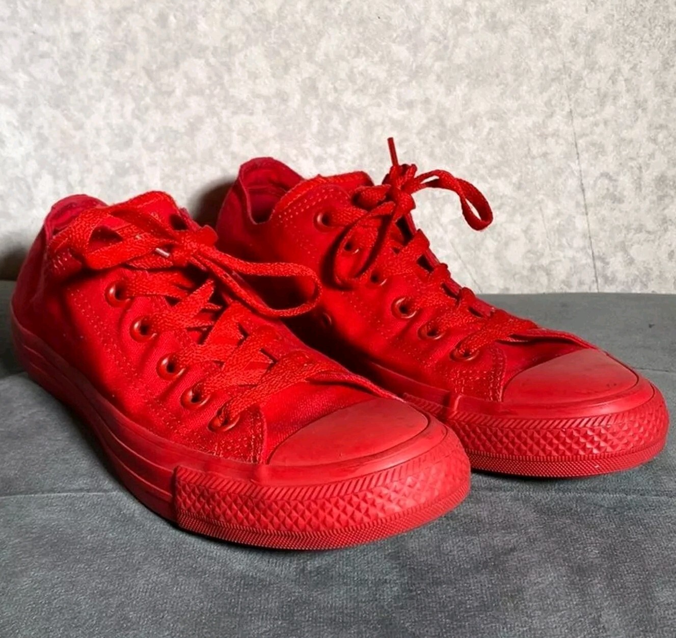 SAOLA Converse All Star suola rossa basso profilo taglia uomo 6 donna 8