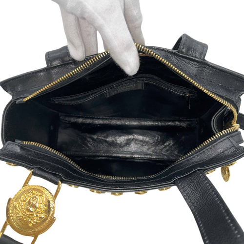 RARE☆☆☆Auth VERSACE Medusa Logo W Strap Shoulder Bag - Bild 13 von 14