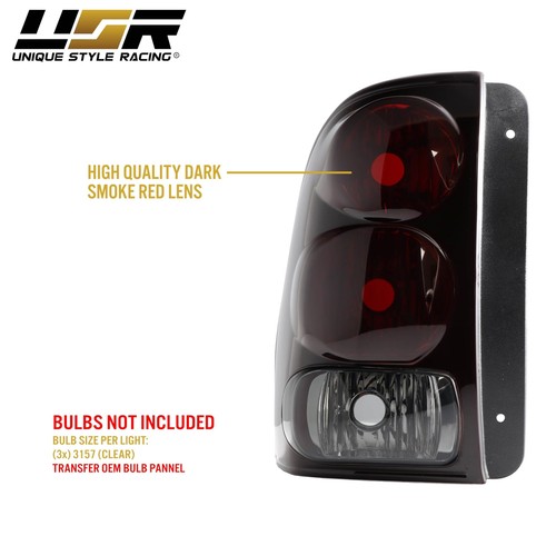 USR 02-09 Trailblazer Tail Light - Pair of Lamps (Left + Right) Compatible Wi... - Picture 6 of 9