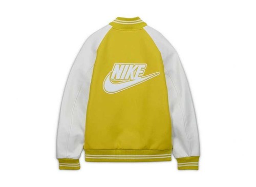 FV5670-735 NIGO Nike NRG Varsity Jacket Yellow (NIGO) - Picture 2 of 2