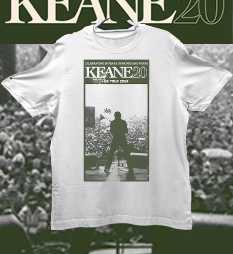 Keane UK Tour 2024 Band Gift For Fan Full Size S-5XL T-shirt KM231 - Picture 1 of 3