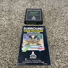 Surround CX-2641 Text 41 end Gatefold ATARI 2600 NRMT condition game With Manual