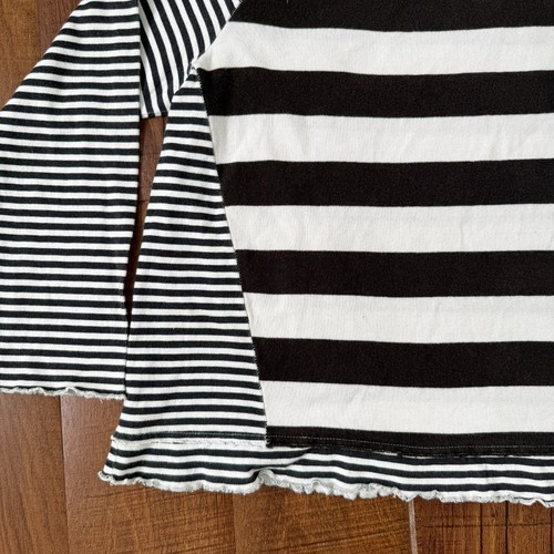 NWT Free People We The Free Punk Playful Tee Medium Shirt Top Long Sleeve Cotton - Picture 6 of 11