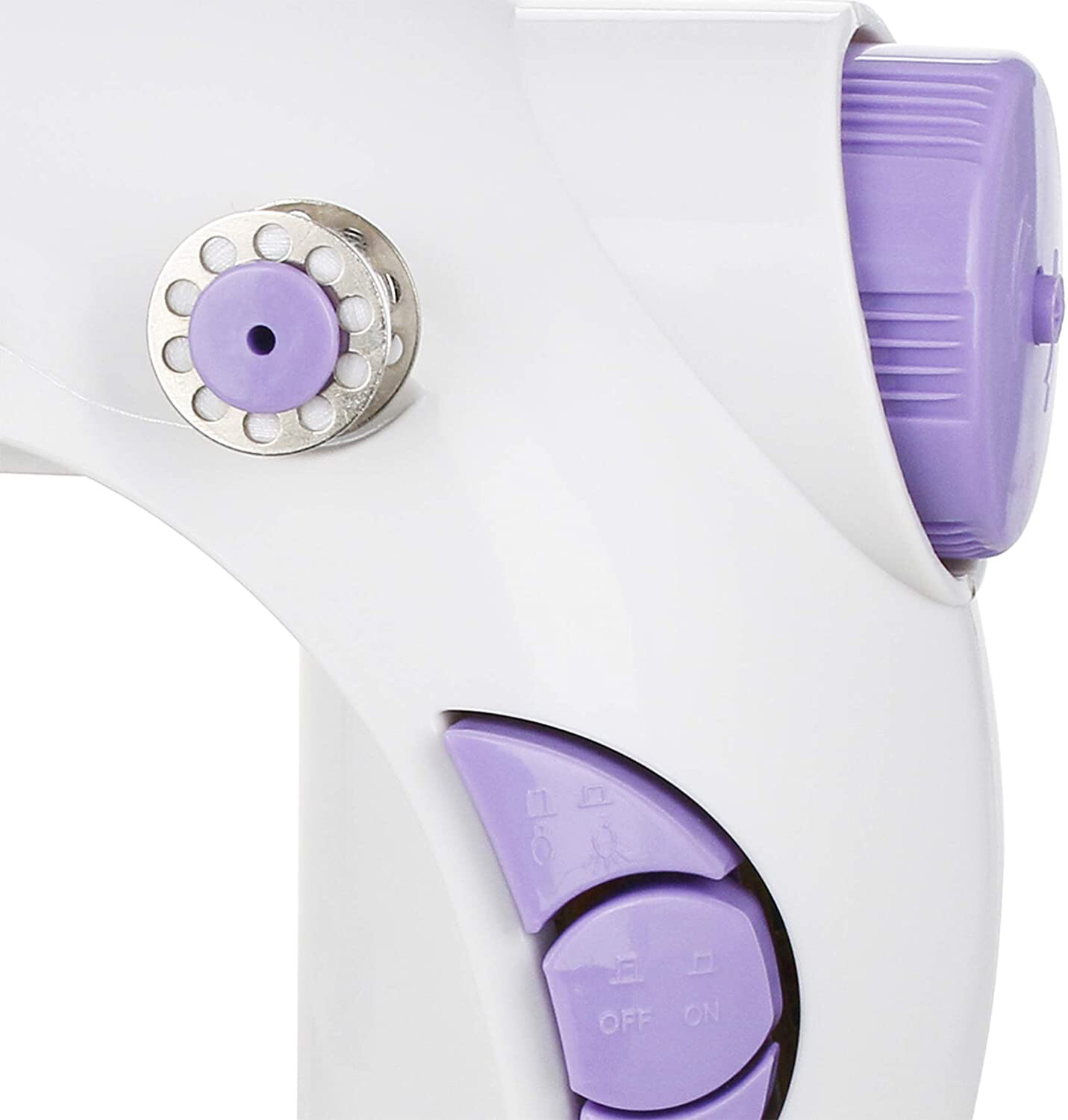 Emerio SEW-122275 Kleine Einsteiger Nähmaschine Reise Nähen Weiß Sewing Machine