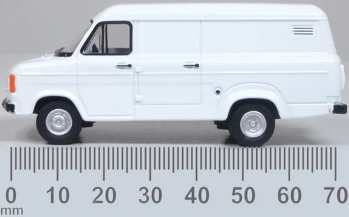 Ford Transit Mk2 2001 diecast Oxford calibre OO furgoneta blanca 1:76 76 ft - Imagen 3 de 3