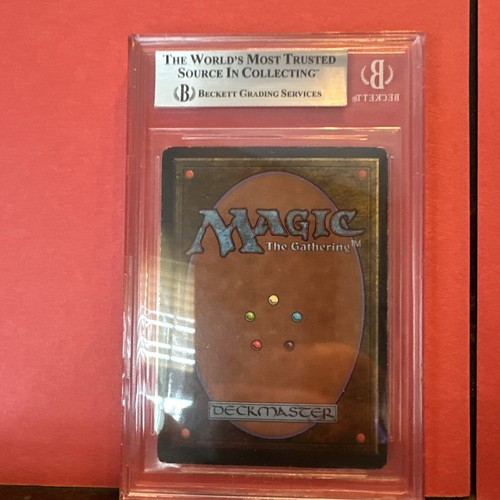 BGS Beckett 6.0 Lich Unlimited MTG EX/NM - Picture 4 of 4
