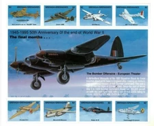  Grenadines 1995 - 1722  - VE Day - Sheet of eight  - MNH