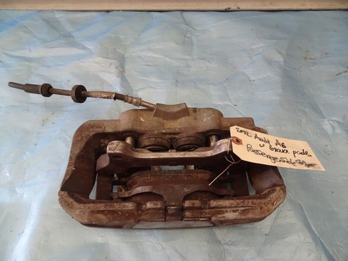 2012-2014 AUDI A6 A7 FRONT PASSENGER RIGHT BRAKE CALIPER OEM COMPLETE WITH PADS - Picture 1 of 4