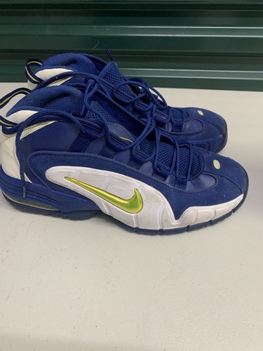 Talla 11.5 - Nike Air Max Penny 1 Warriors 685153-401 - Imagen 4 de 8