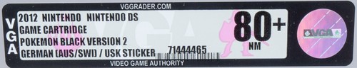 Nintendo DS *Pokémon Schwarze Edition 2* Sealed / Neu VGA 80+ Near Mint - Bild 2 von 8