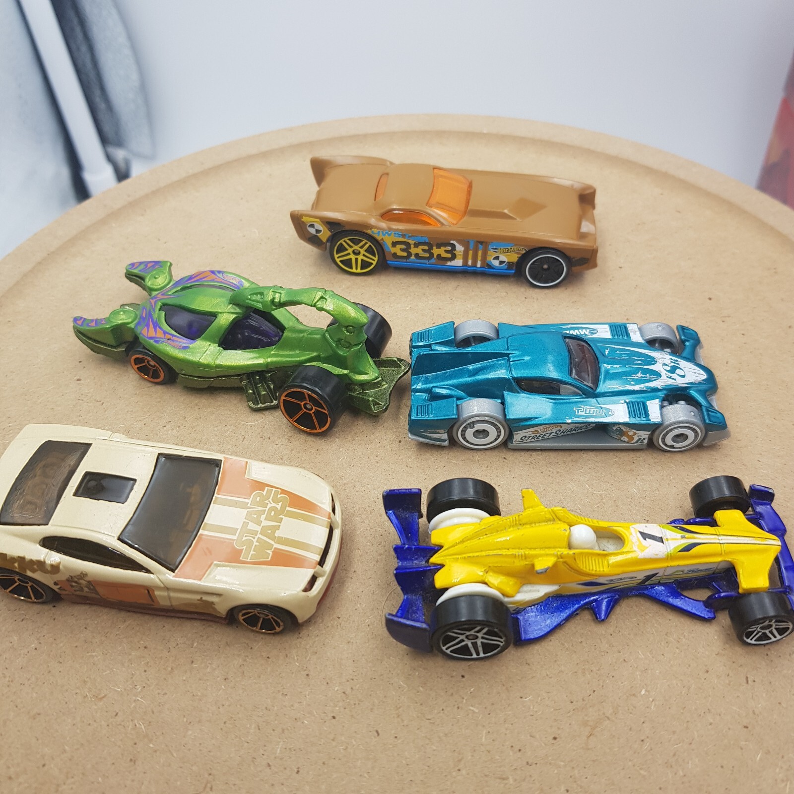 Hotwheels Bundle Lot of 5 Diecast Cars F1 Star Wars Gaslands Racers - Picture 2 of 5