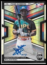 2023 Elite Extra Edition Prime Numbers Signatures /200 #172 Walkin Noel