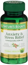 ANXIETY STRESS RELIEF TAB 50CT NATURE'S  BOUNTY