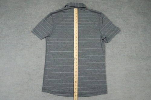 Lululemon Shirt Herren Medium? Polo Golf grau beheizt kurzärmeliges Logo - Bild 4 von 9