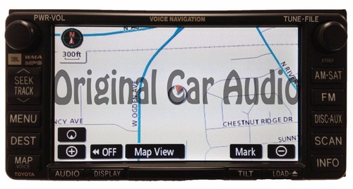 TOYOTA Sienna Navigation GPS System JBL Radio CD Player E7007 OEM audio stereo - Picture 3 of 5