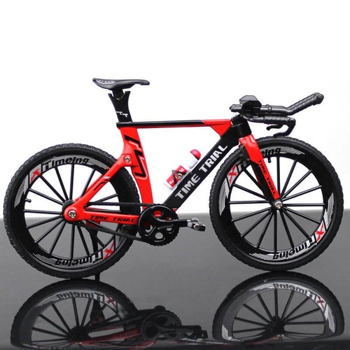 1:10 Diecast Mini Simulation Time T Mountain Bike Alloy Bicycle Kids Toy Model - Picture 9 of 17