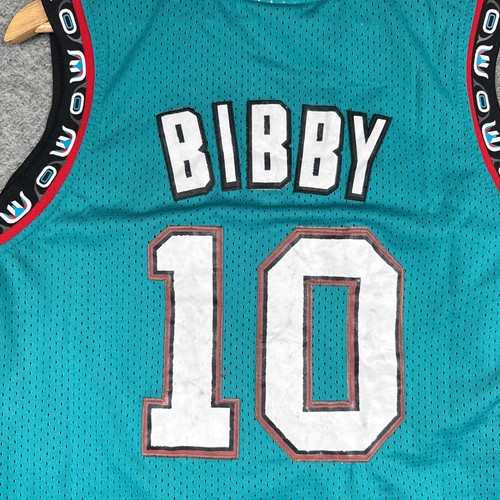 Vintage Adidas Jersey Mens Small Mike Bibby Vancouver Grizzlies #10 Basketball - Picture 10 of 11
