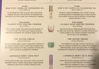 Tatcha Bestsellers Set Cleansing Oil Enzyme Powder Mist Water
