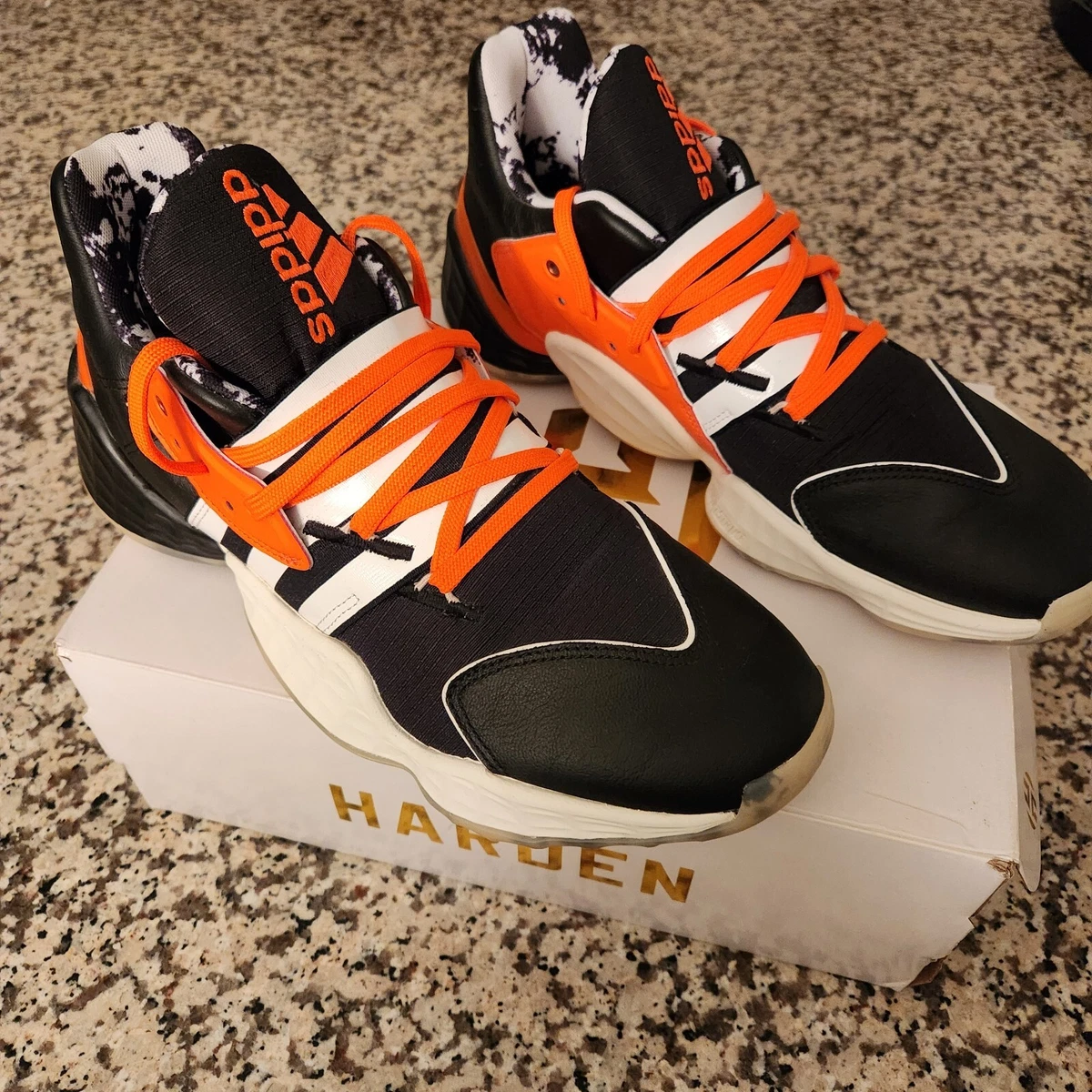 adidas Daniel Patrick x Harden Vol. 4 Solar Orange for Sale