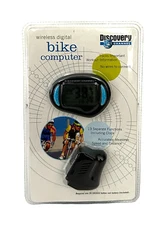 Discovery Channel Wireless Digital Bike Computer to Track Workouts, New/Sealed