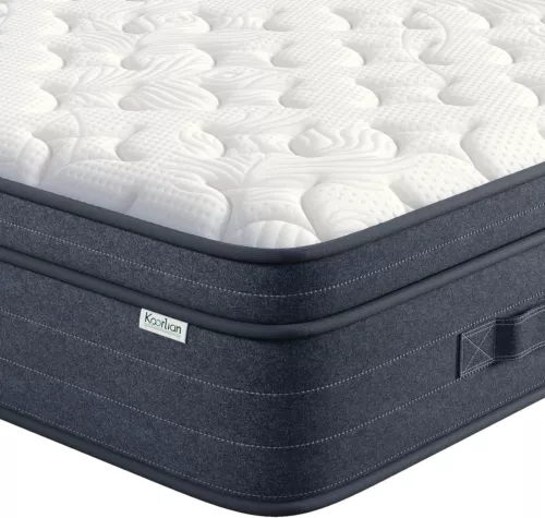 10 INCH LUXURY ORTHOPAEDIC POCKET SPRUNG MATTRESS 3FT 4FT 4FT6 DOUBLE 5FT 6FT - Picture 3 of 63