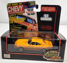 Road Champs Yelllow 1967 Camaro SS Limited Edition 1:43